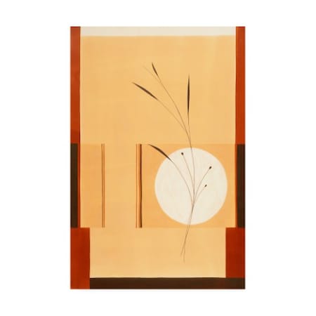 Pablo Esteban 'Grass On Tan Squares' Canvas Art,22x32